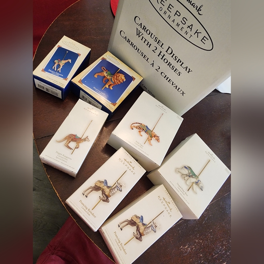 NEW! Hallmark Keepsake Musical Carousel Complete Collection! - Picture 2 of 6